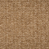 Broadloom carpet in a textural weave in shades of brown with cream accents.