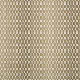 Broadloom carpet with a white checkerboard pattern with an ombré effect in shades of tan. 