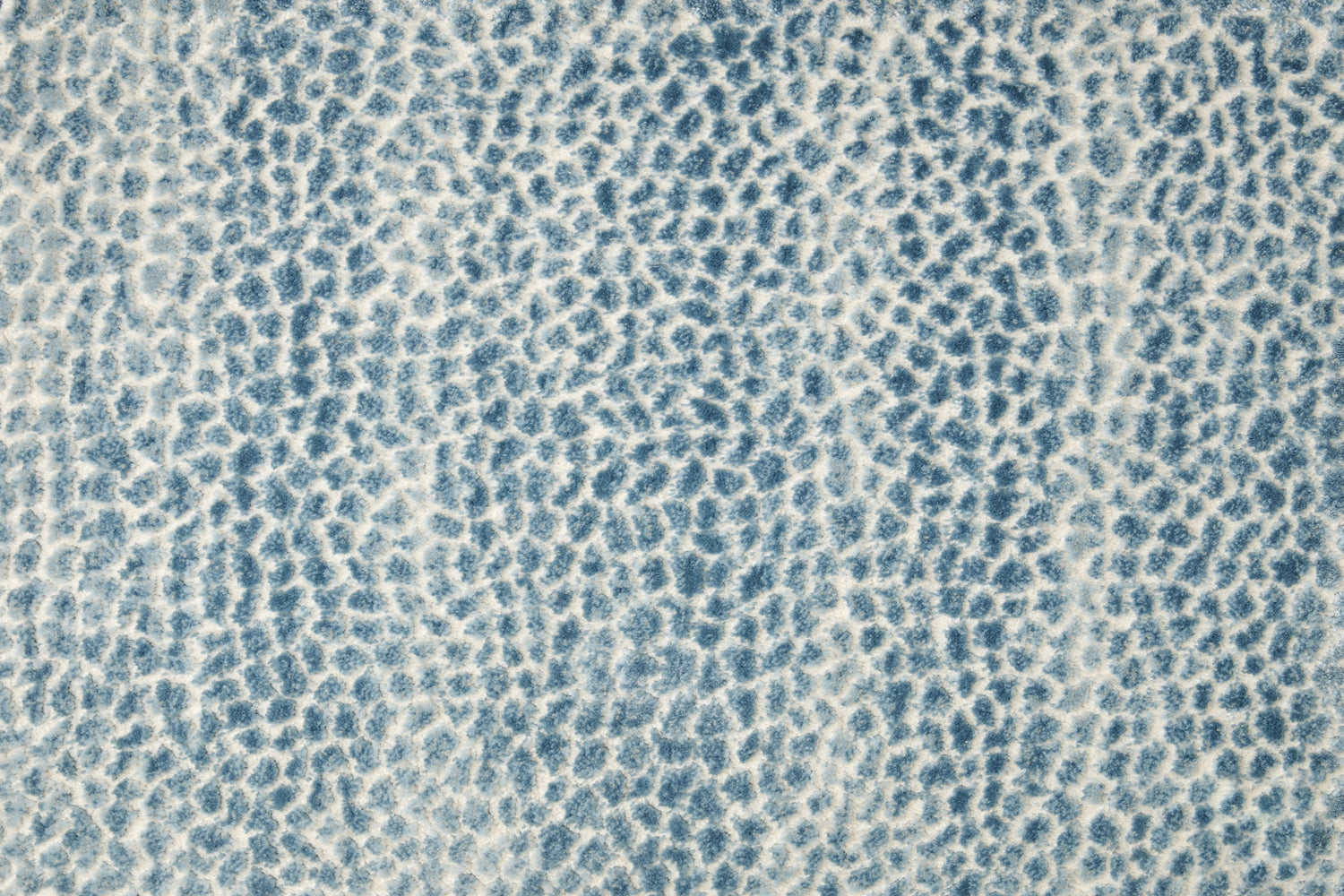 Broadloom carpet swatch textural design in blue