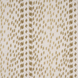 Broadloom carpet with a dashed stripe in shades of tan on a cream field. 