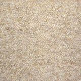 Broadloom carpet swatch in textured in tan and white design