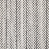 Broadloom carpet swatch in a stripe pattern in a white black design