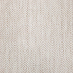 Broadloom carpet swatch in a geometric pattern in a neutral design