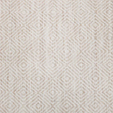 Broadloom carpet swatch in a geometric pattern in a neutral design