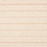 Broadloom carpet with a cream field and widely spaced dashed stripes in shades of pink.