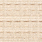 Broadloom carpet with a cream field and widely spaced dashed stripes in shades of tan and brown.