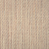Broadloom carpet with a textural stripe in shades of warm brown. 