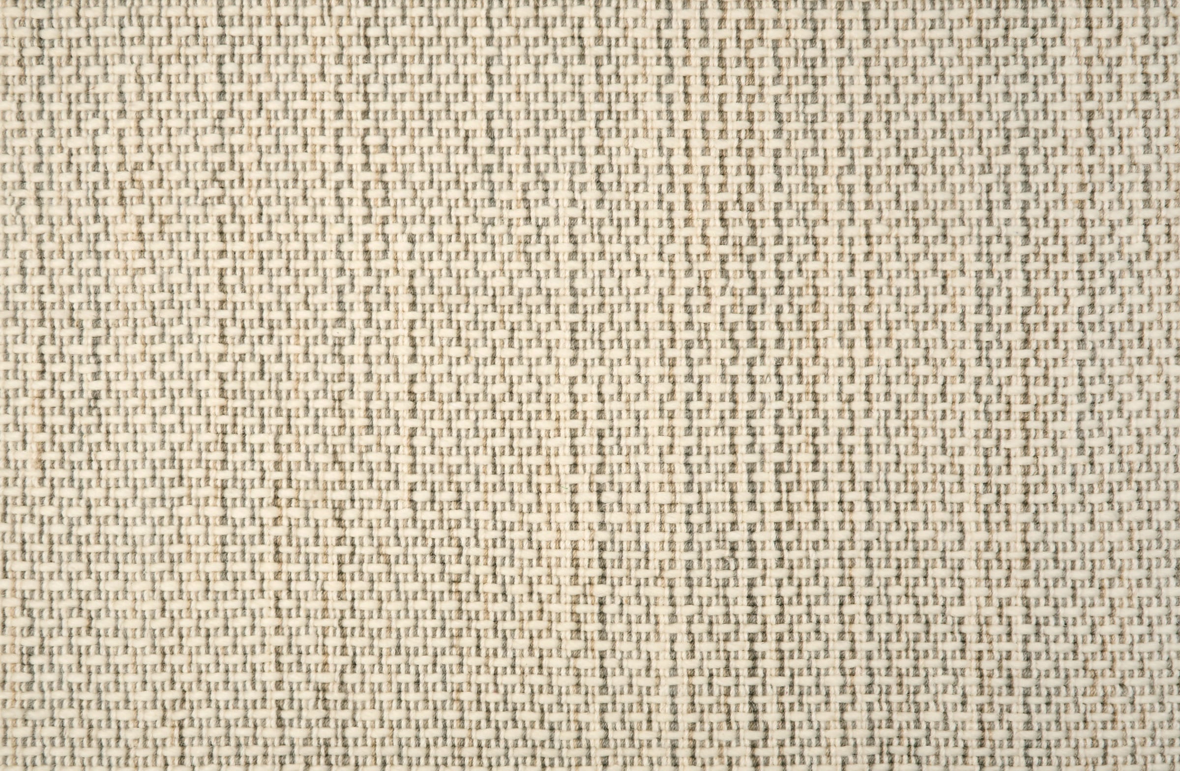 Broadloom carpet with a textural stripe in shades of cream and grey. 