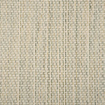 Broadloom carpet with a textural stripe in shades of cream and green. 