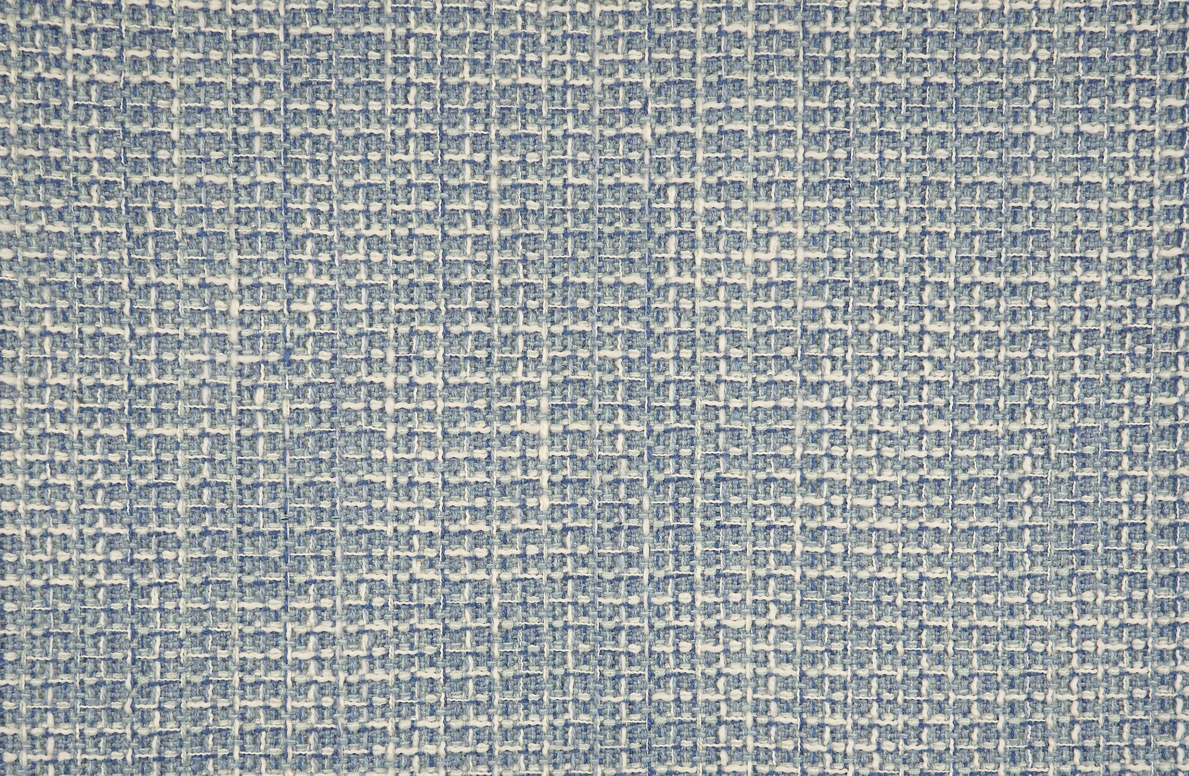 Broadloom carpet in a textural weave in blue.