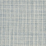 Textural basketweave broadloom in light blue.