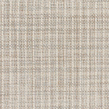 Textural basketweave broadloom in ecru.