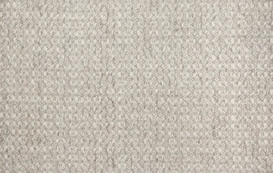 Broadloom carpet swatch in a textured pattern in grey design