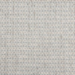 Broadloom carpet swatch in a textured pattern in a grey cream design