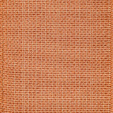 Textured woven outdoor carpe in orange.