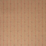 Striped flatweave runner design in tan and red