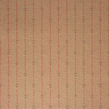 Striped flatweave runner design in tan and red