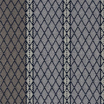 Diamond flatweave runner design in blue taupe 