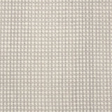 Broadloom carpet swatch in textural pattern light grey color