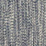 Broadloom carpet swatch in a textured pattern in a blue white design