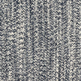 Broadloom carpet swatch in a textured pattern in a blue white design