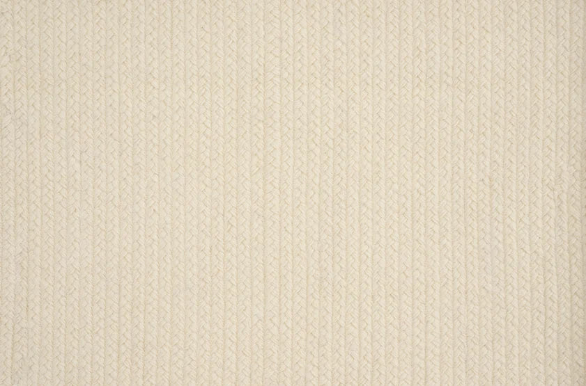 Broadloom carpet swatch in a textured pattern in a cream design