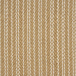 Broadloom carpet swatch in striped woven pattern yellow color