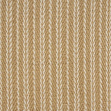 Broadloom carpet swatch in striped woven pattern yellow color