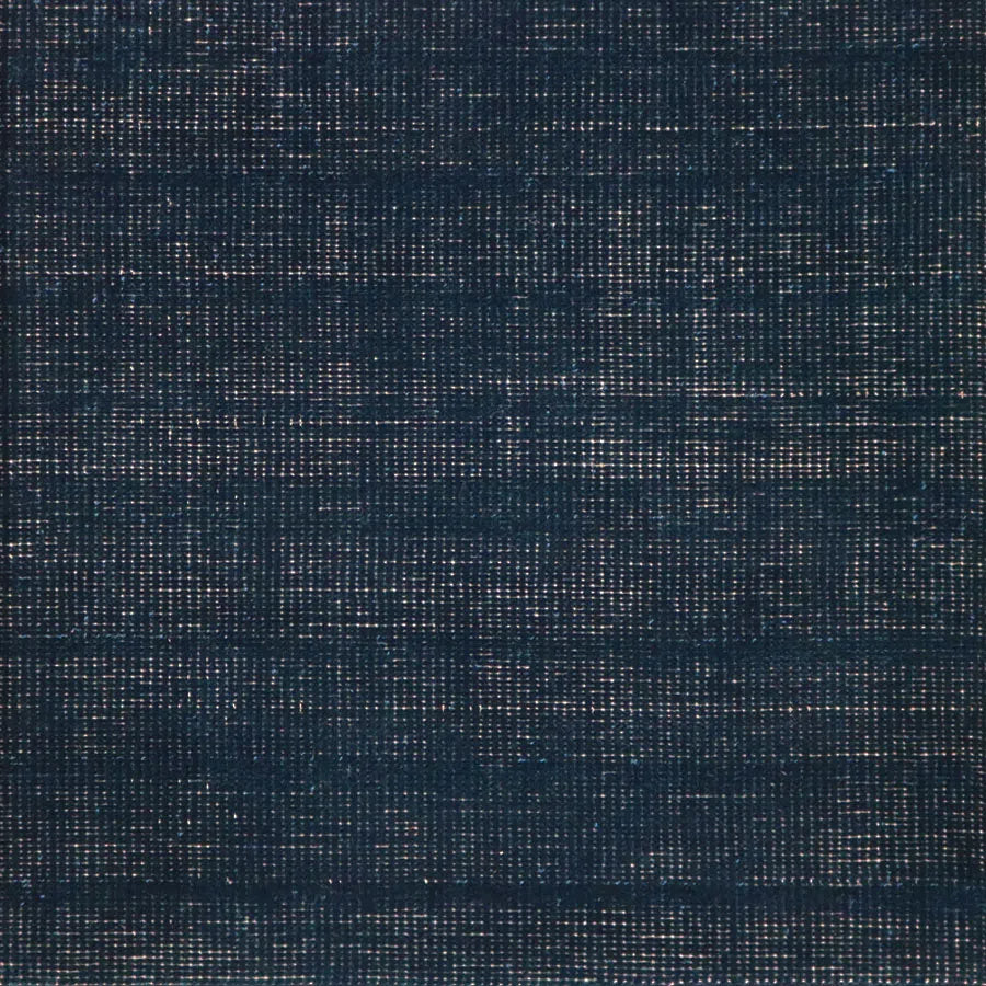 Broadloom carpet in solid navy low pile