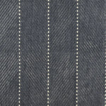 Broadloom carpet swatch in a textured pattern in a dark grey blue design