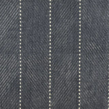 Broadloom carpet swatch in a textured pattern in a dark grey blue design