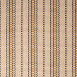 Striped flatweave runner in cream and taupe