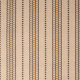 Striped flatweave runner in cream and taupe