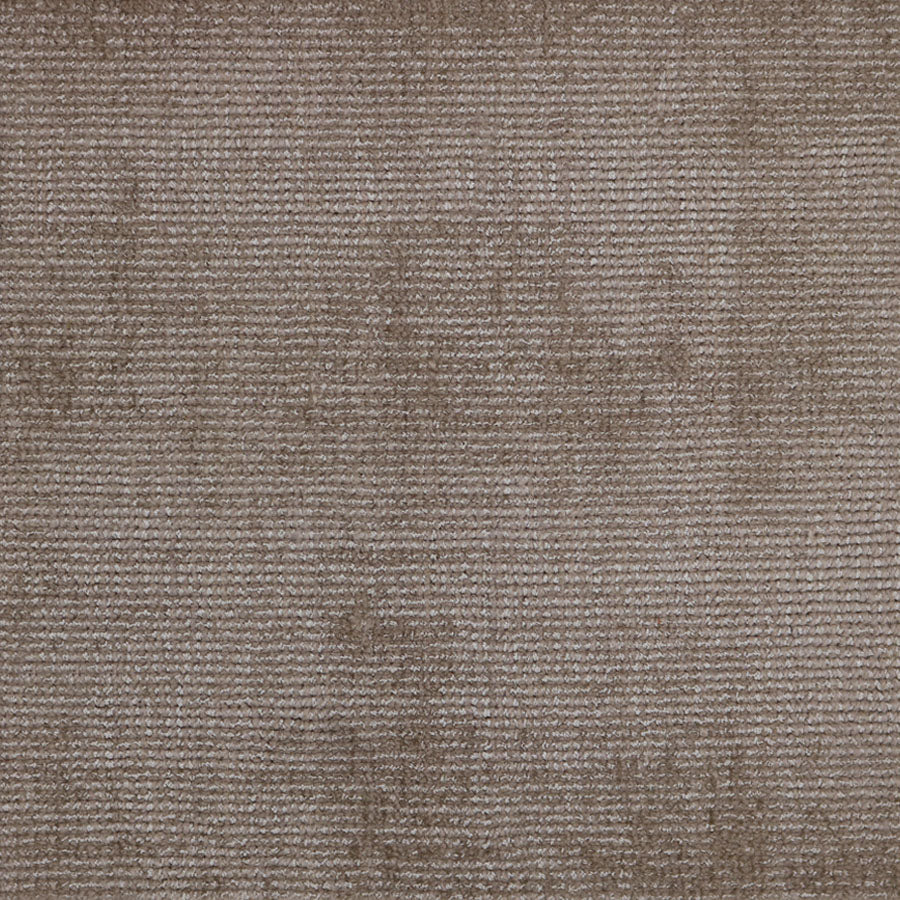 Broadloom carpet swatch in a solid pattern brown color