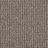 Broadloom carpet swatch in textural pattern dark grey color