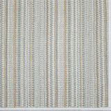 Broadloom carpet with vertical stripes in gray, green and tan tones