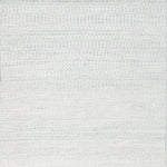 Textural woven carpet in pale sky blue