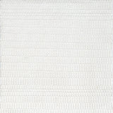 Textural woven carpet in white