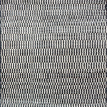 Textural woven carpet in charcoal