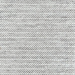 Grey and white striped woven rug. 