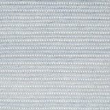 Close-up of cool grey textured woven rug