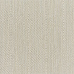 Close up of a broadloom carpet with a herringbone stripe in cream.