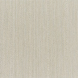 Close up of a broadloom carpet with a herringbone stripe in cream.