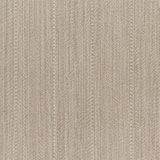 Close up of a broadloom carpet with a herringbone stripe in taupe.