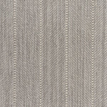 Close up of a broadloom carpet with a herringbone stripe in grey.