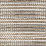 Broadloom carpet in a textural stripe in cream, beige and grey.