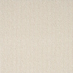 Broadloom carpet with pinstripes in cream and ecru.