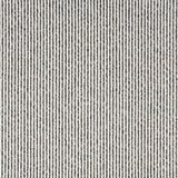 Broadloom carpet with pinstripes in cream and dark blue.