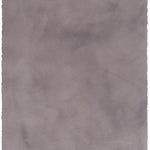 Sheet of hand-painted wallpaper in mauve with an irregular brushed texture.