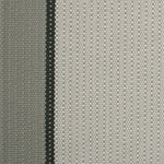 Striped flatweave runner in grey 